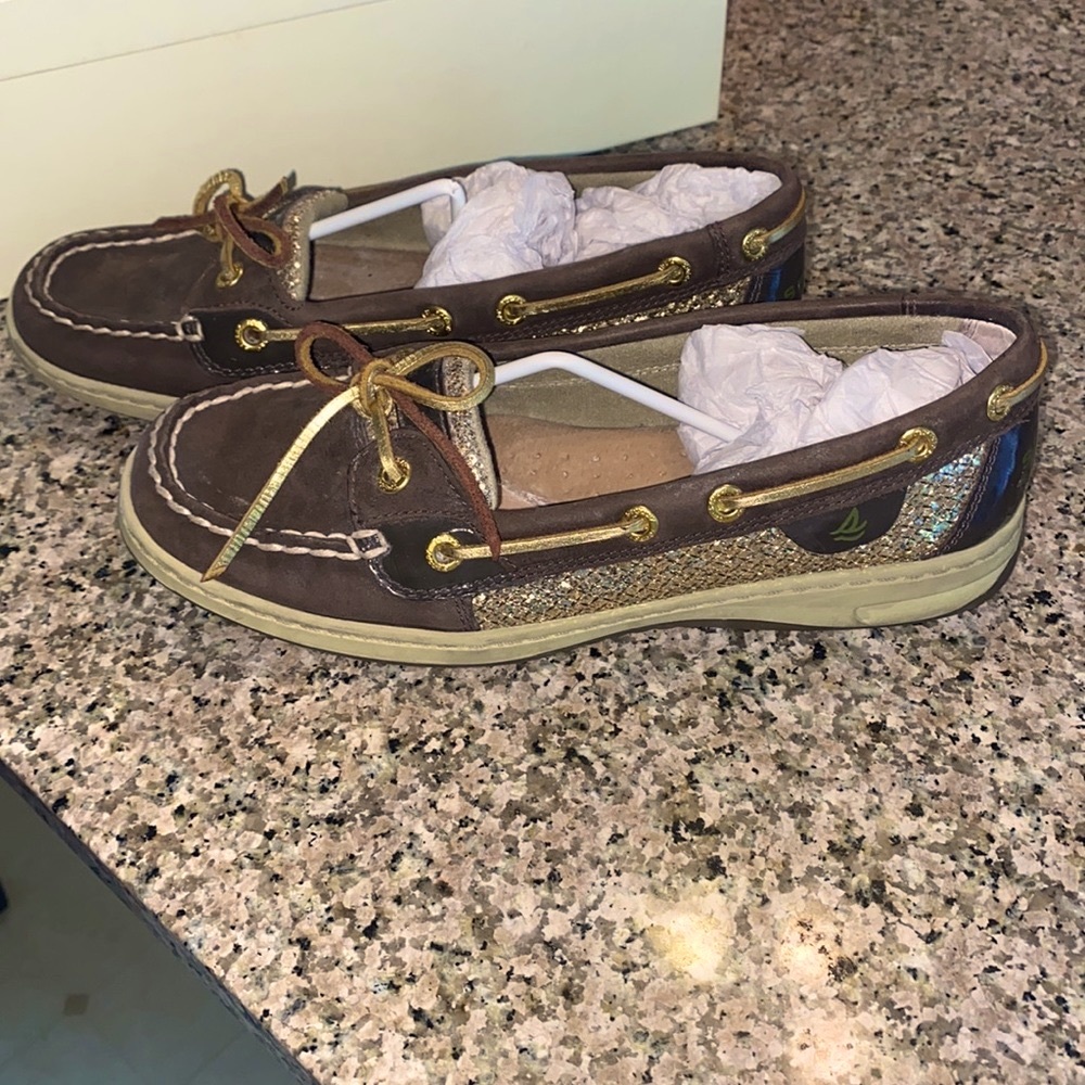 COPY - Like new Sperry Brown Top-Siders, size 7.5 ladies